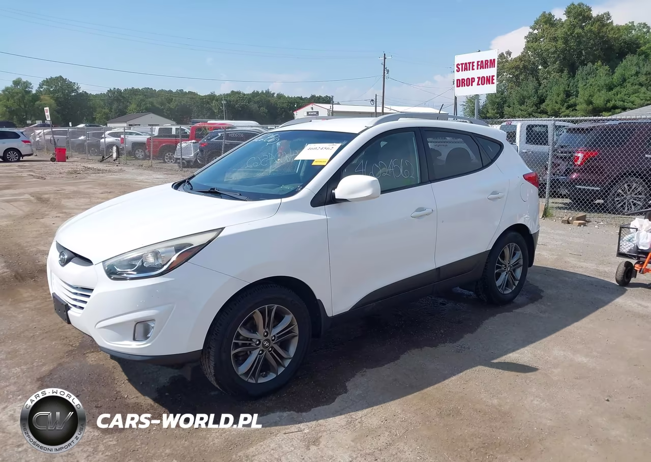 2014 Hyundai Tucson Se VIN:KM8JU3AG9EU858908 - 2