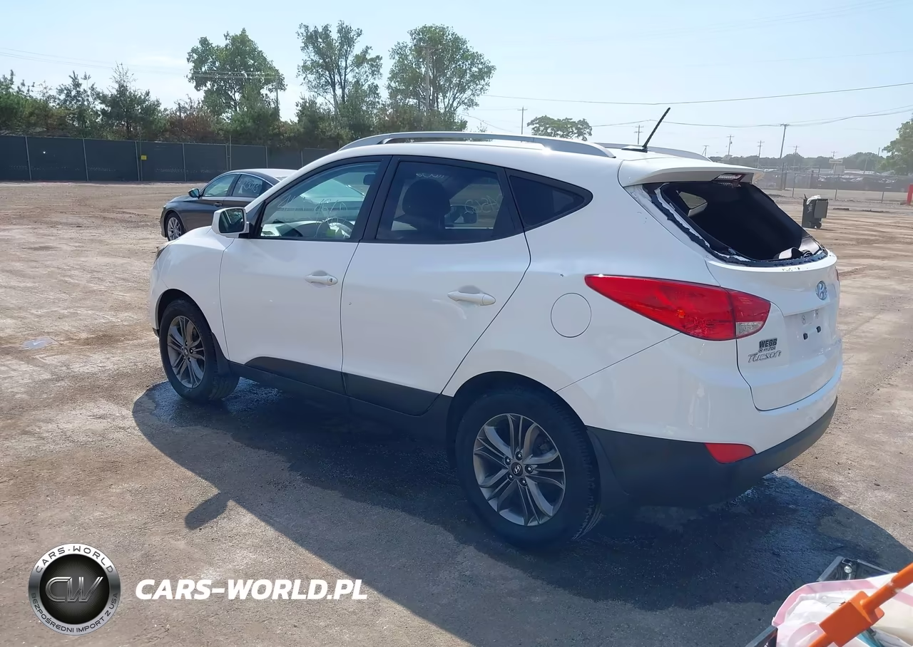 2014 Hyundai Tucson Se VIN:KM8JU3AG9EU858908 - 3