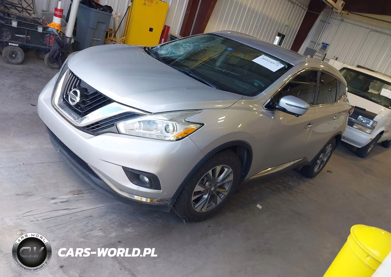 2016 Nissan Murano Sl VIN:5N1AZ2MG5GN168920 - 2