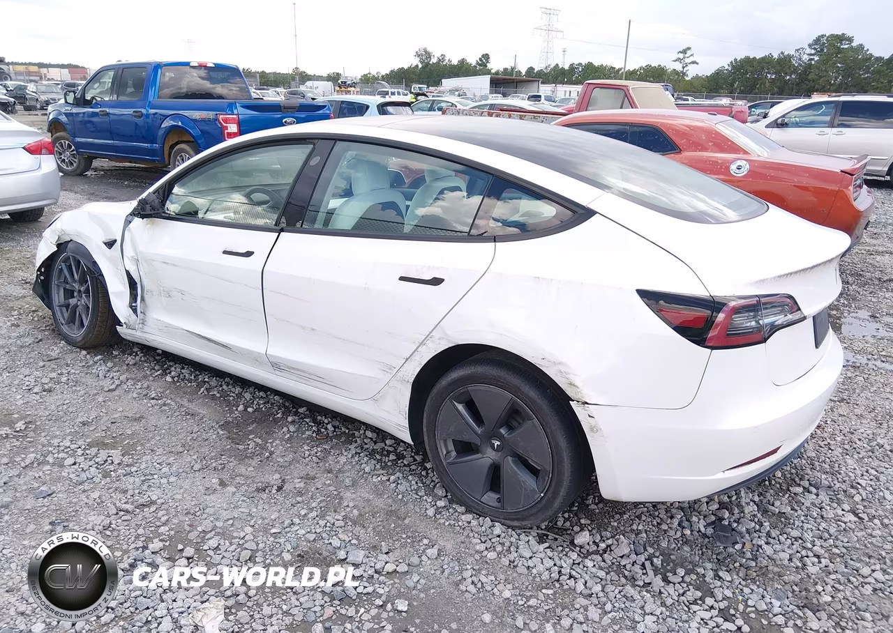 2022 Tesla Model 3 Long Range Dual Motor All-Wheel Drive VIN:5YJ3E1EB8NF233860 - 3