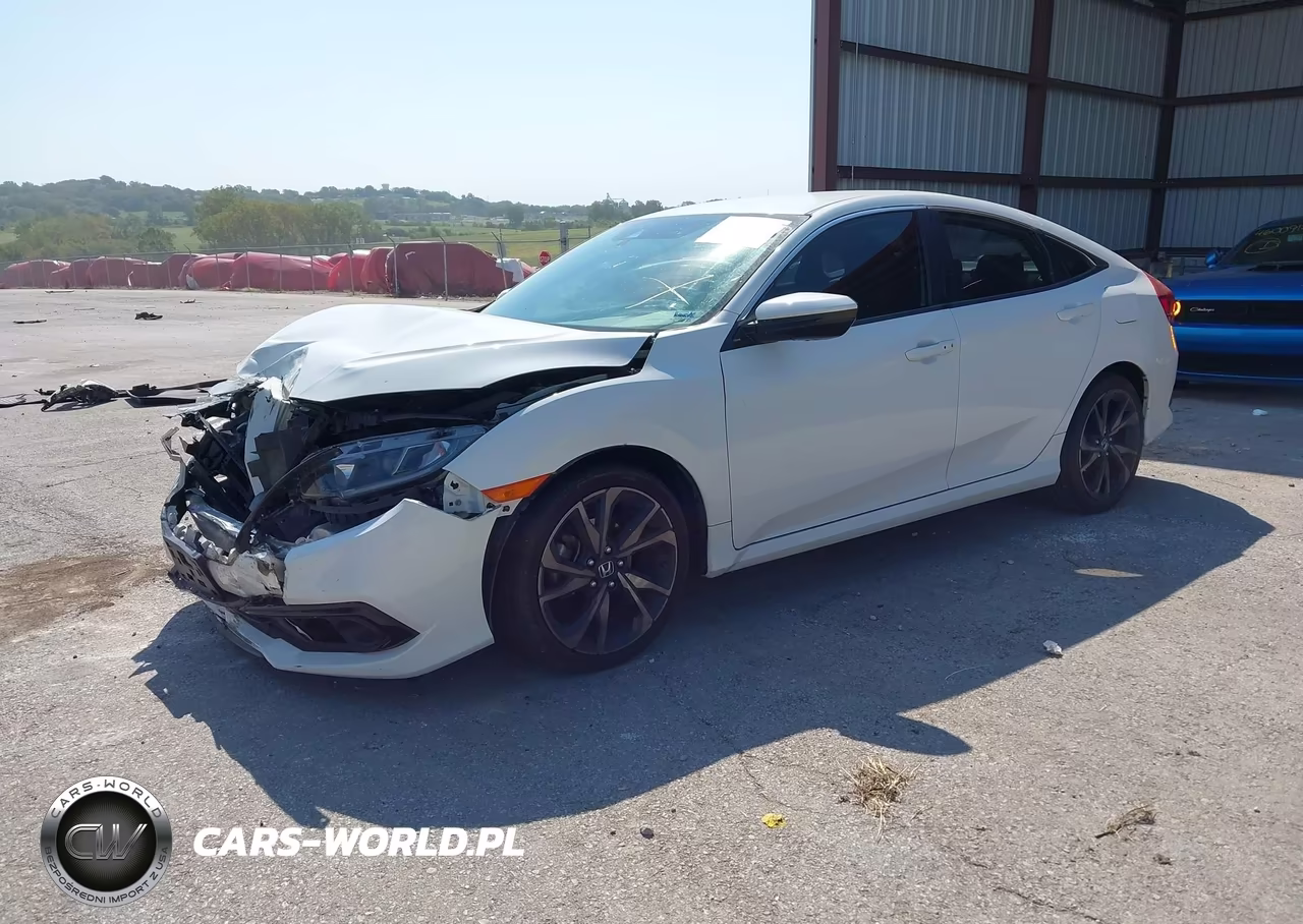 2019 Honda Civic Sport VIN:2HGFC2F89KH508221 - 2