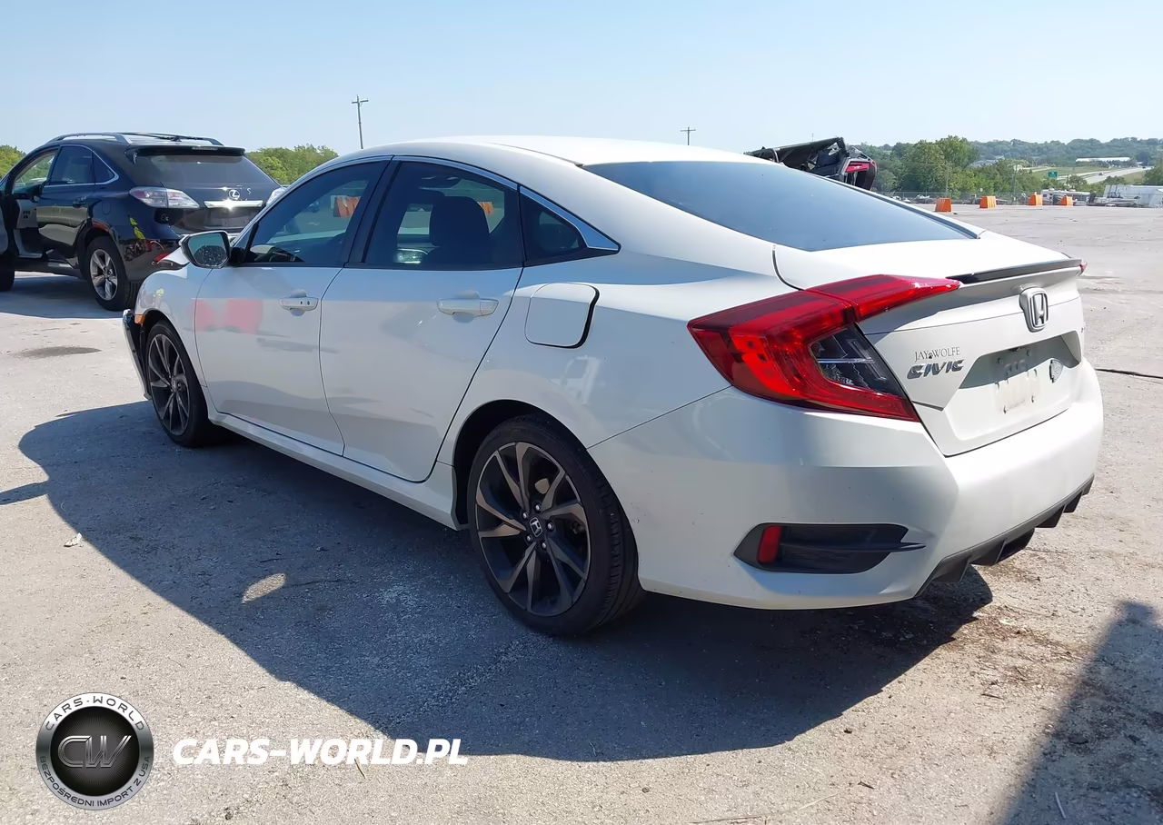 2019 Honda Civic Sport VIN:2HGFC2F89KH508221 - 3