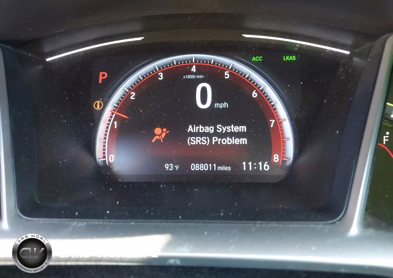 2019 Honda Civic Sport VIN:2HGFC2F89KH508221 - 7