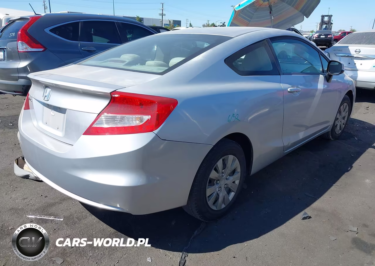 2012 Honda Civic Lx VIN:2HGFG3B54CH514578 - 4