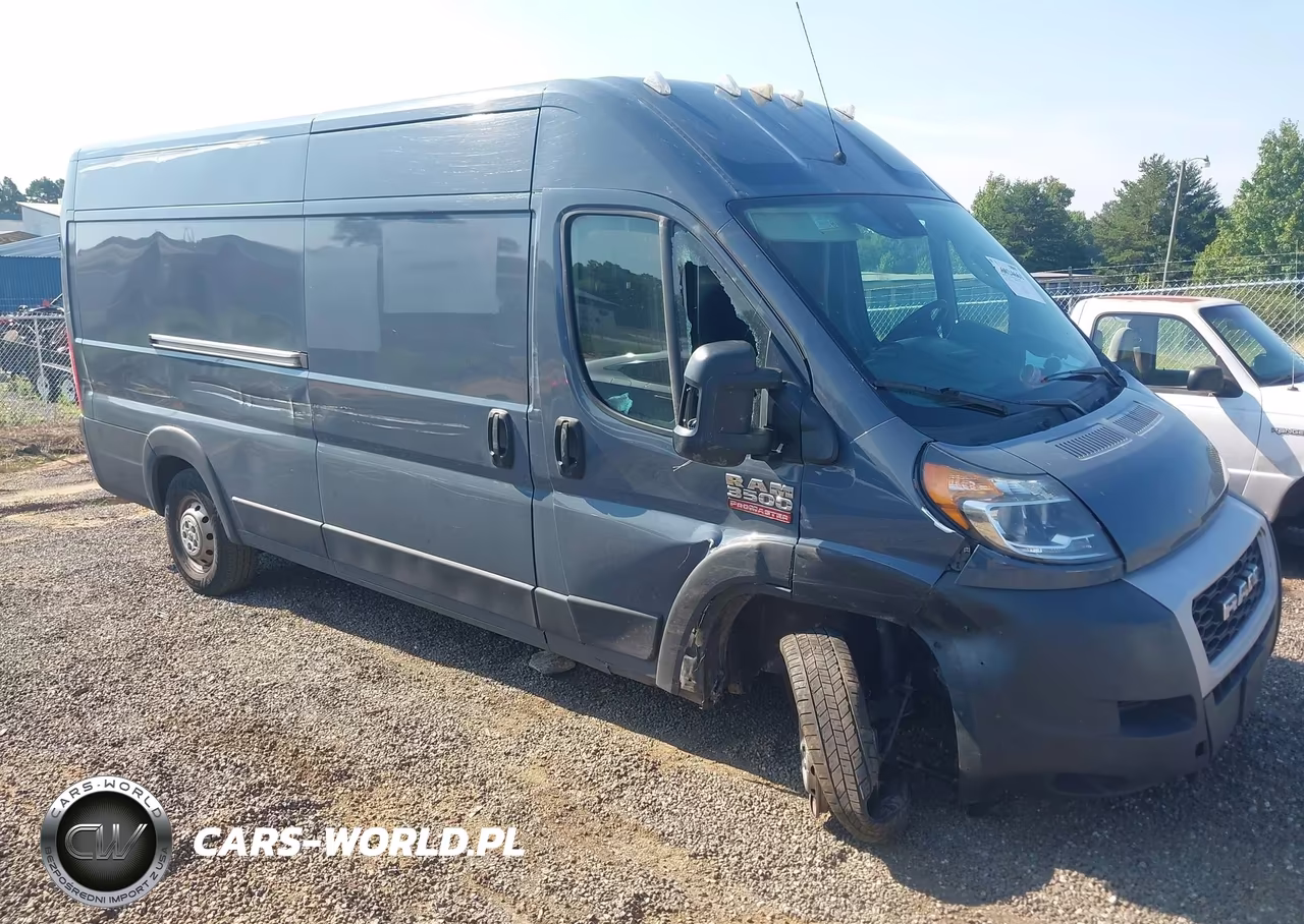 2021 Ram Promaster 3500 Cargo Van High Roof 159 Wb Ext VIN:3C6MRVJG4ME549835 - 1