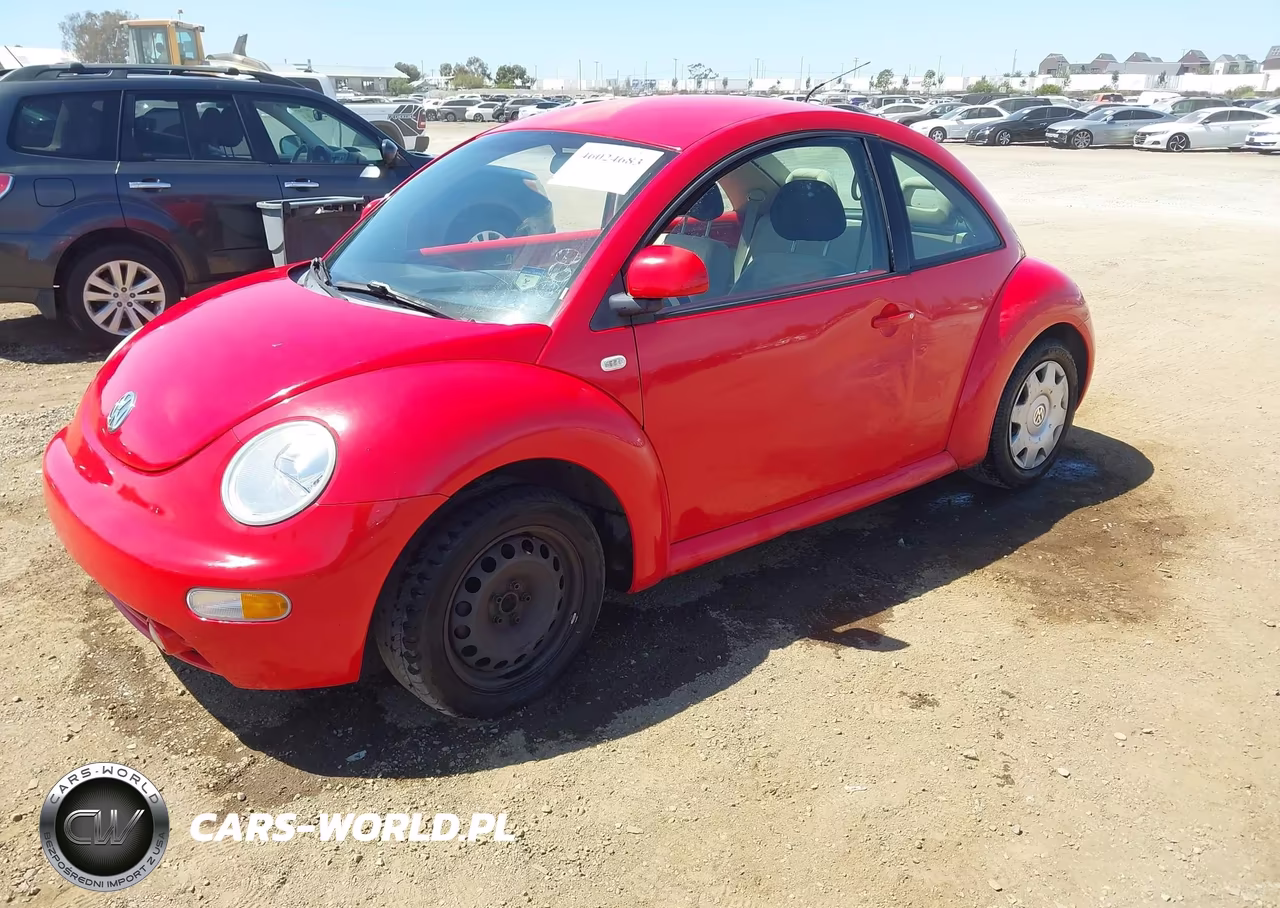 1999 Volkswagen New Beetle Gls VIN:3VWCC21C7XM443310 - 2