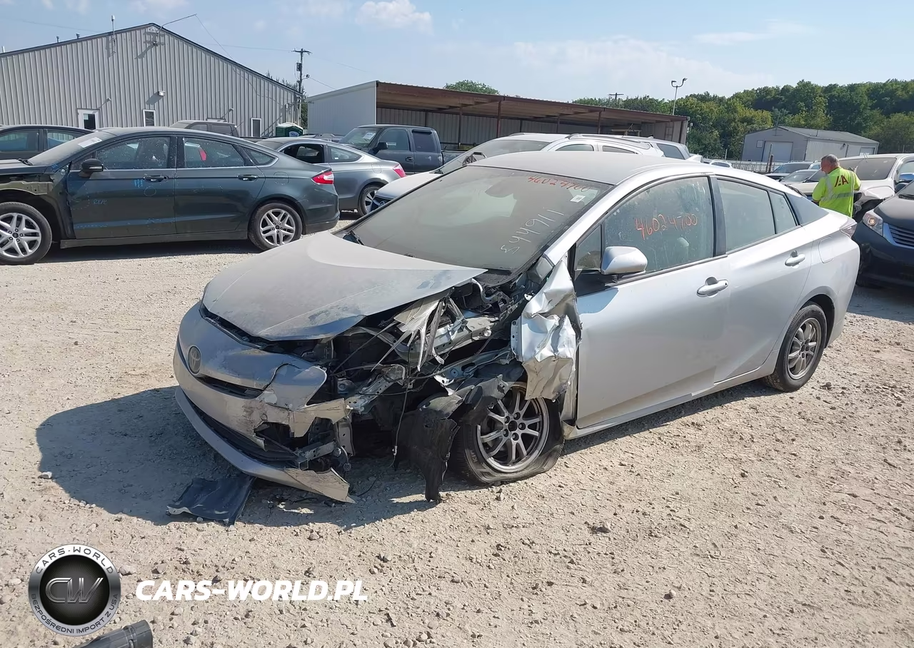 2017 Toyota Prius Two VIN:JTDKBRFU3H3544911 - 2