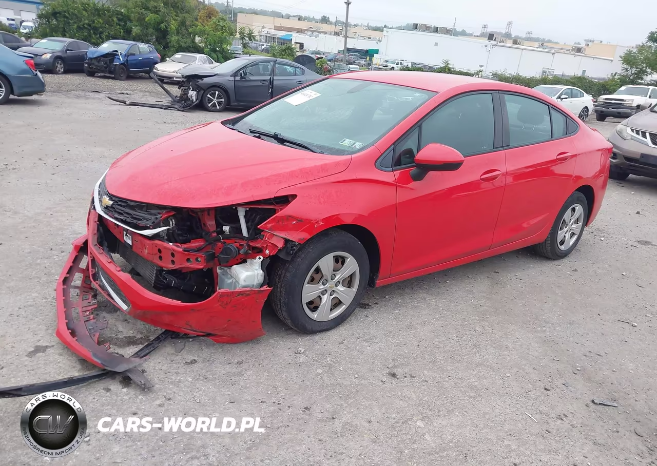 2018 Chevrolet Cruze Ls Auto VIN:1G1BC5SM4J7181800 - 2