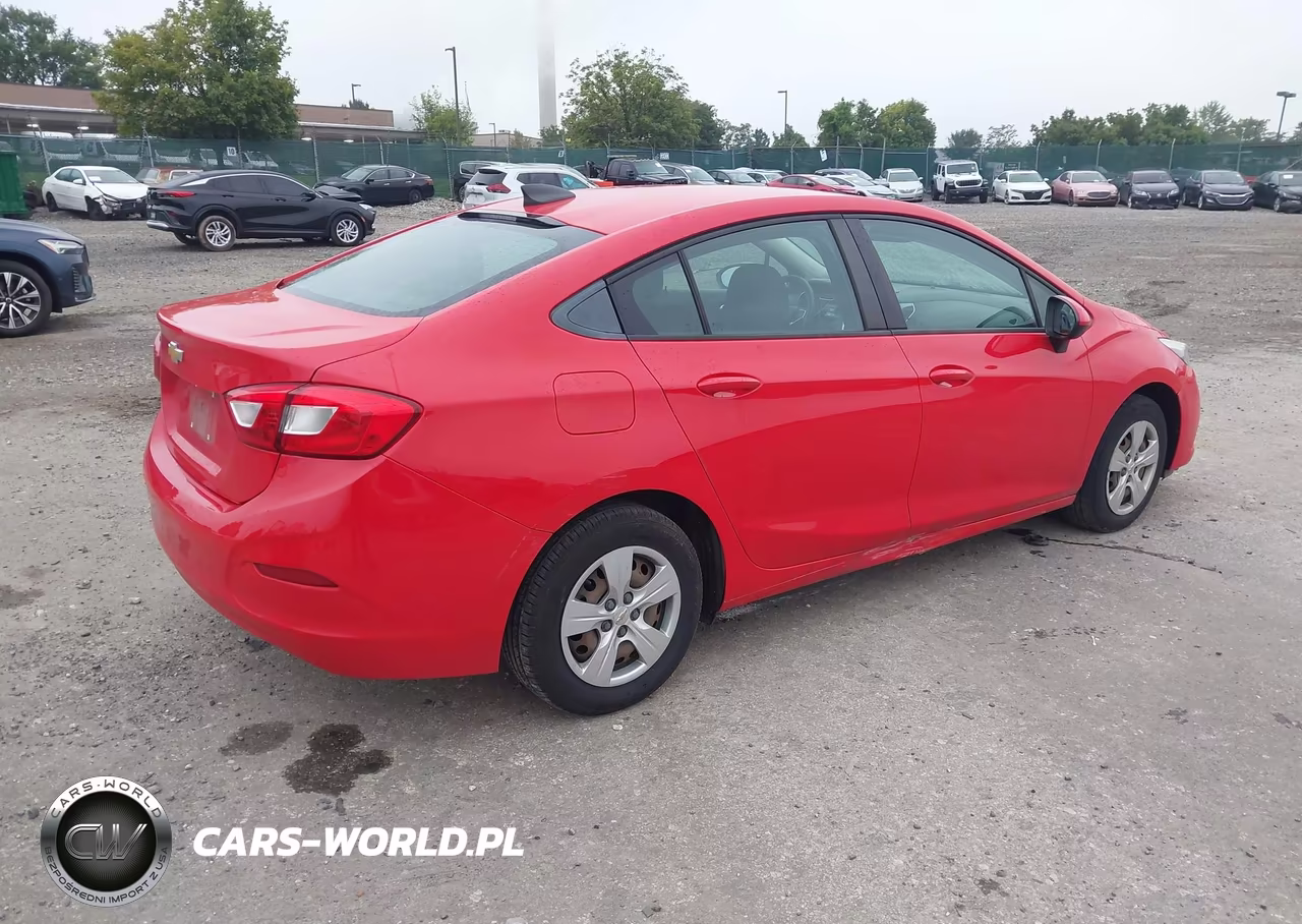 2018 Chevrolet Cruze Ls Auto VIN:1G1BC5SM4J7181800 - 4
