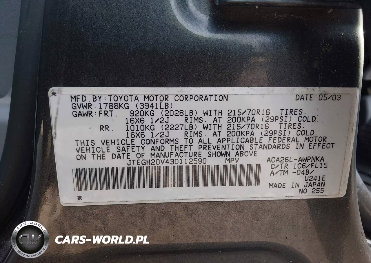 2003 Toyota Rav4 VIN:JTEGH20V430112590 - 9