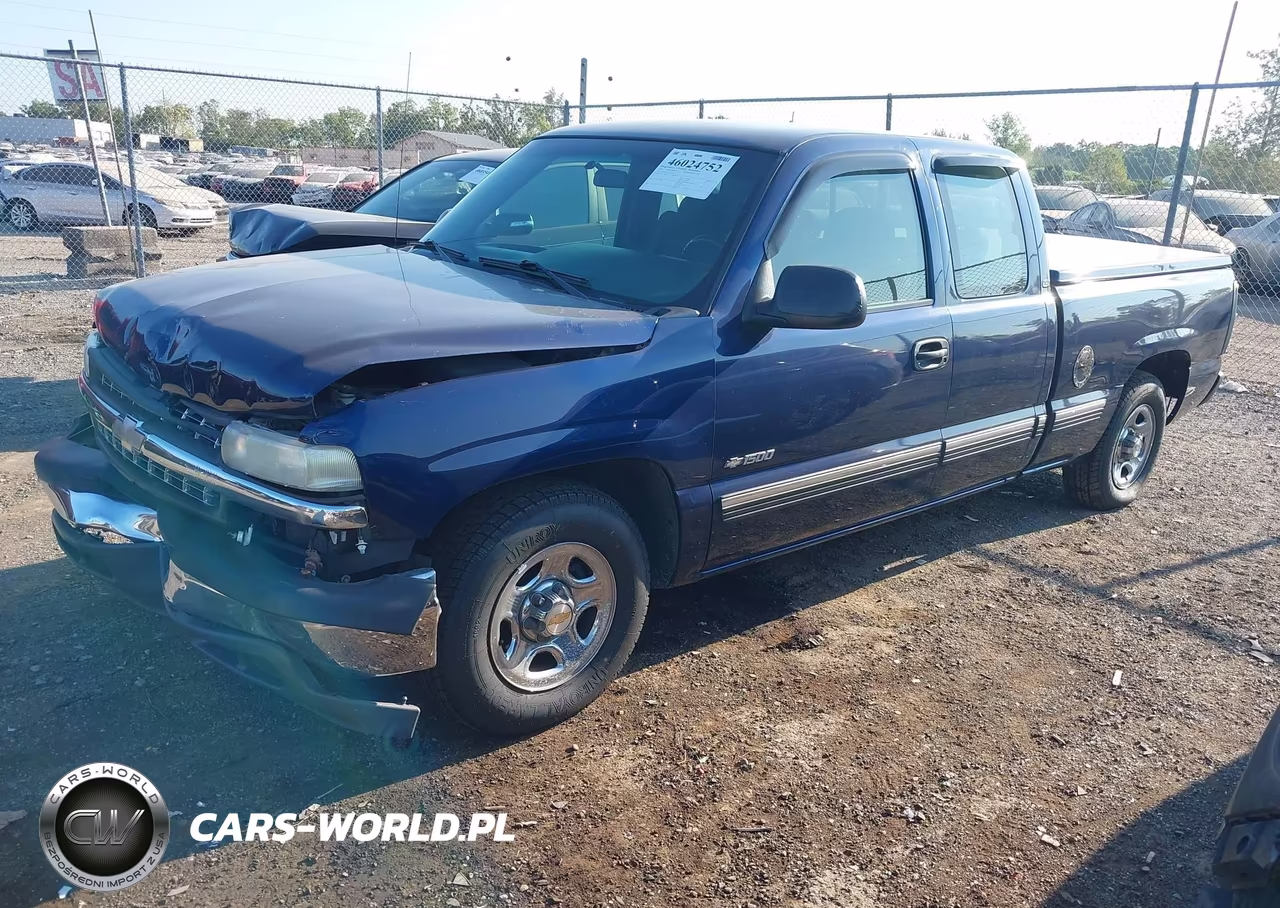 2002 Chevrolet Silverado 1500 Ls VIN:2GCEC19V721356390 - 2