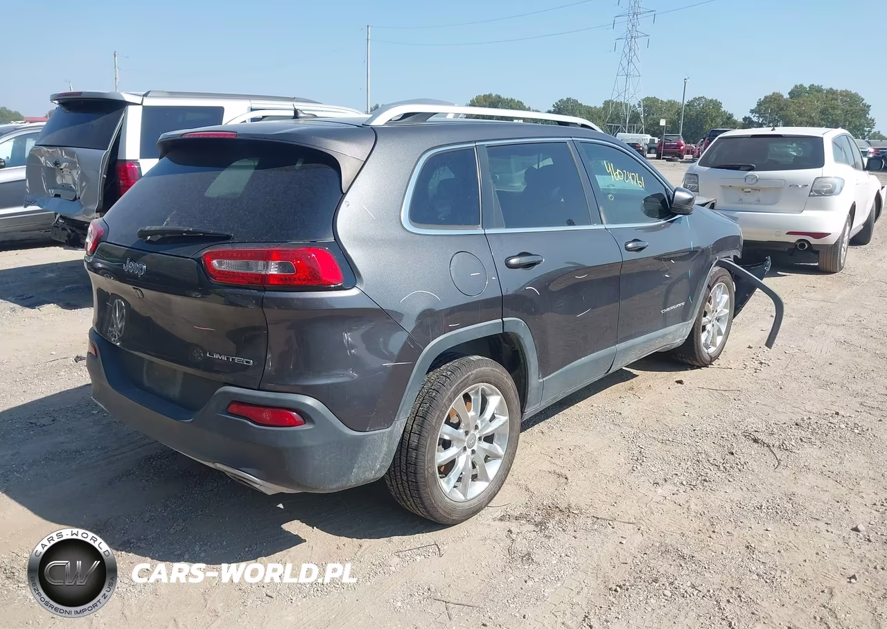 2015 Jeep Cherokee Limited VIN:1C4PJLDS4FW602298 - 4