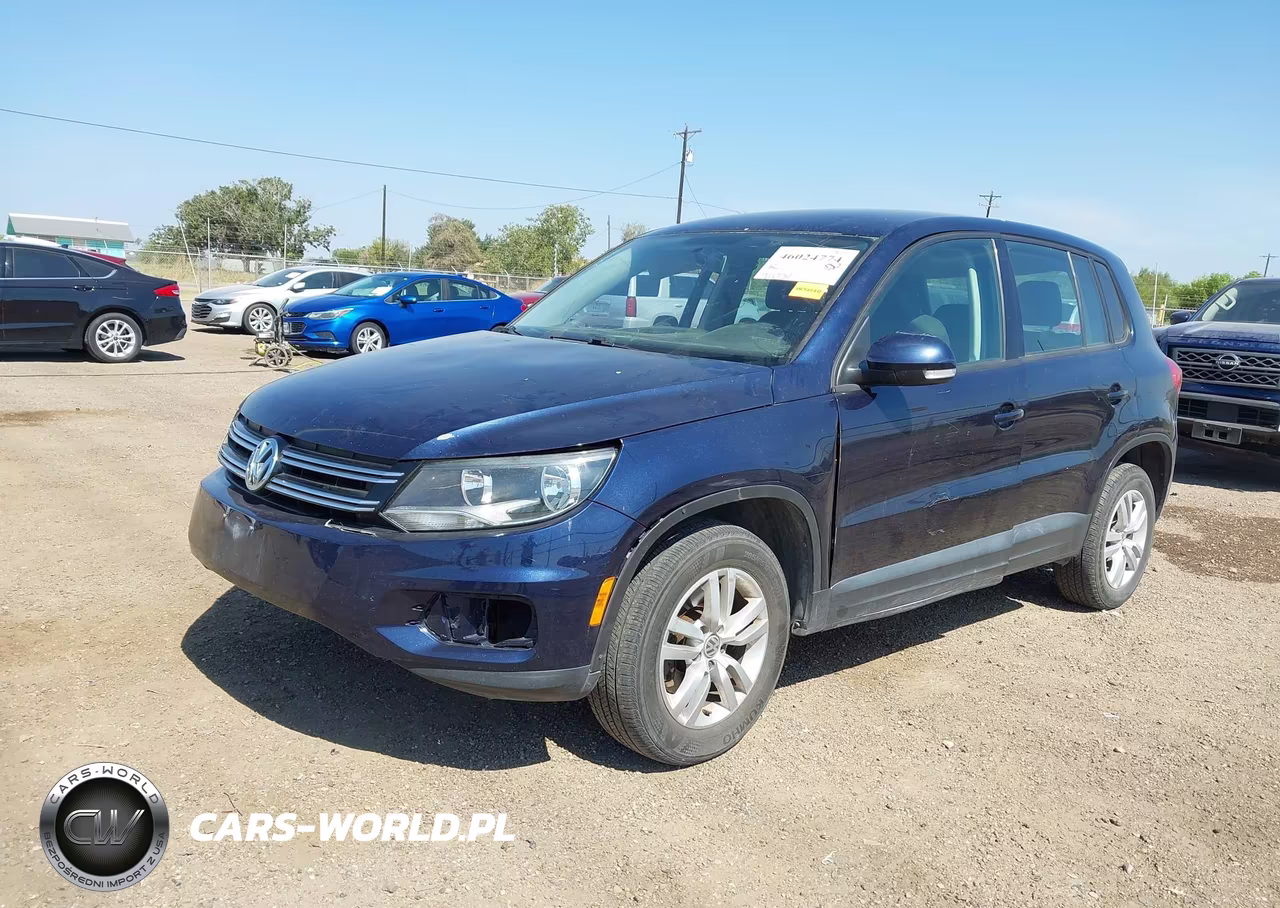 2014 Volkswagen Tiguan S VIN:WVGAV3AX7EW501969 - 2