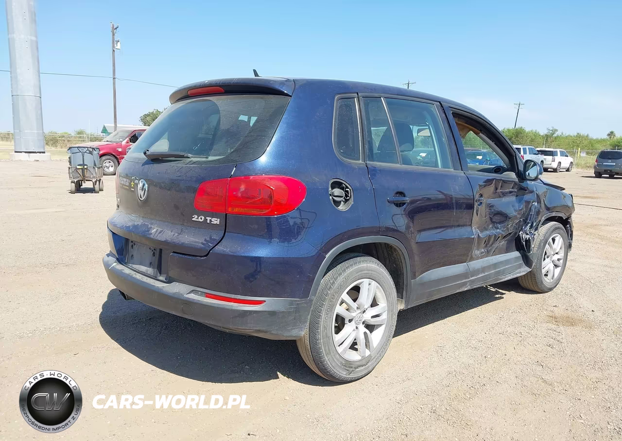 2014 Volkswagen Tiguan S VIN:WVGAV3AX7EW501969 - 4
