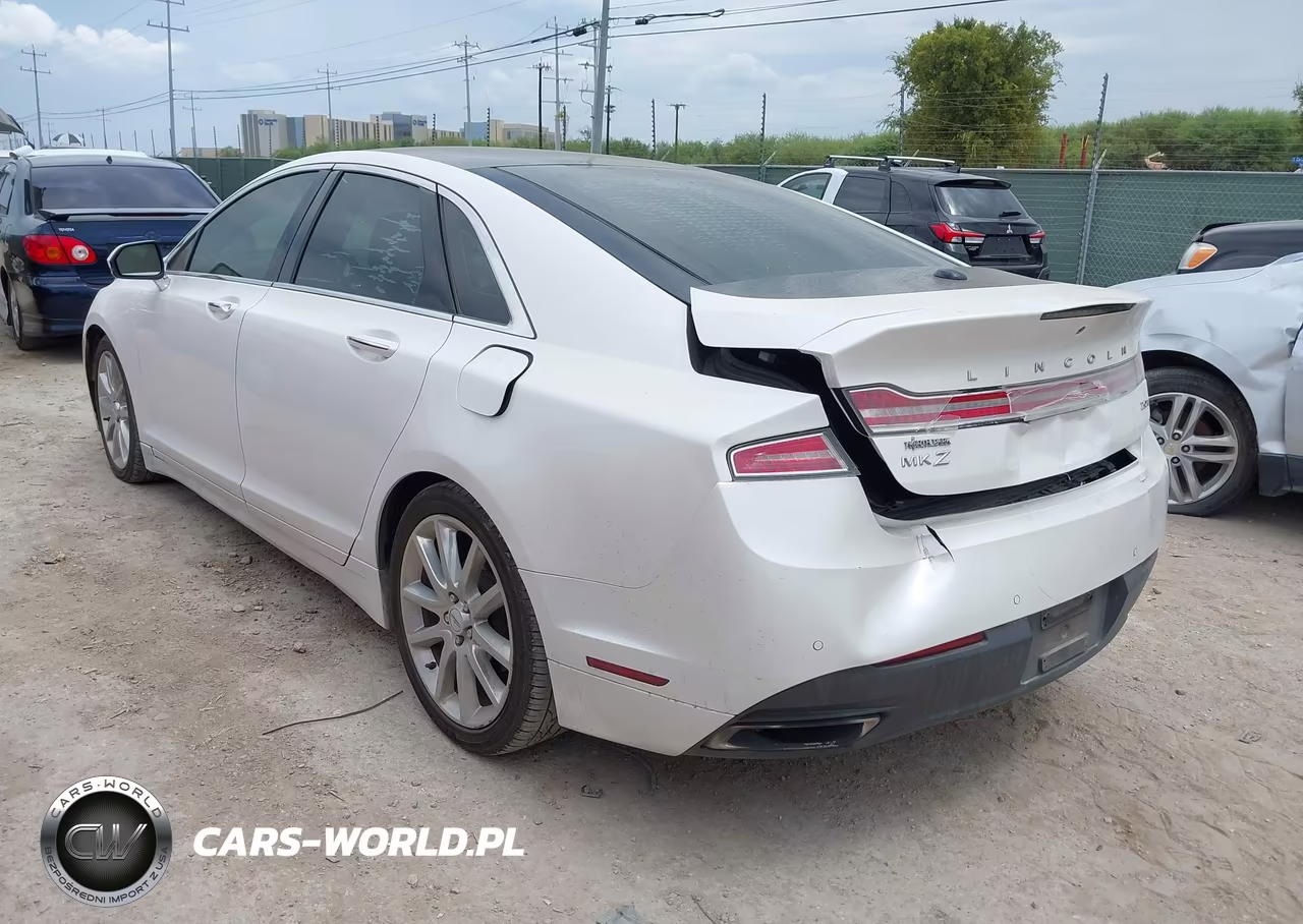 2016 Lincoln Mkz Hybrid VIN:3LN6L2LU9GR626244 - 3