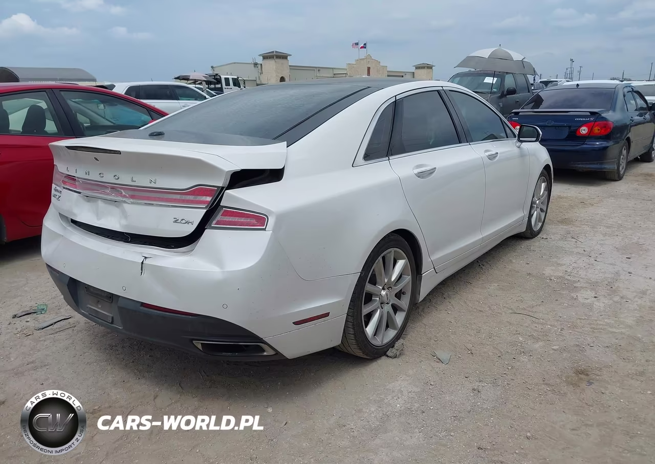 2016 Lincoln Mkz Hybrid VIN:3LN6L2LU9GR626244 - 4