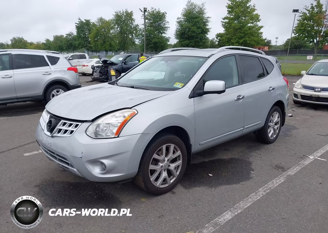 2013 Nissan Rogue Sv W-Sl Pkg VIN:JN8AS5MV0DW123872 - 2