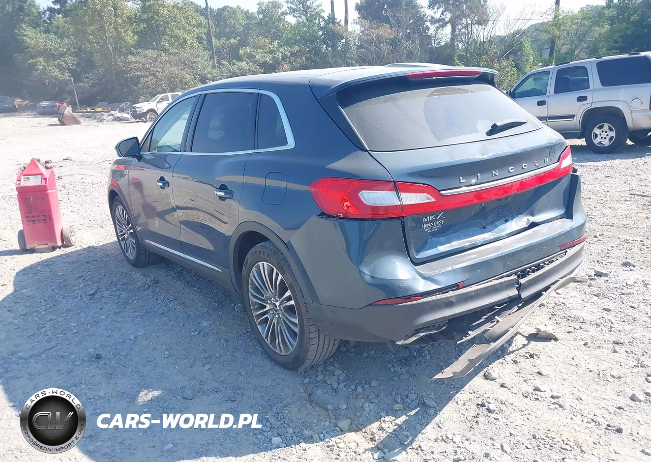 2016 Lincoln Mkx Reserve VIN:2LMTJ6LR6GBL82180 - 3
