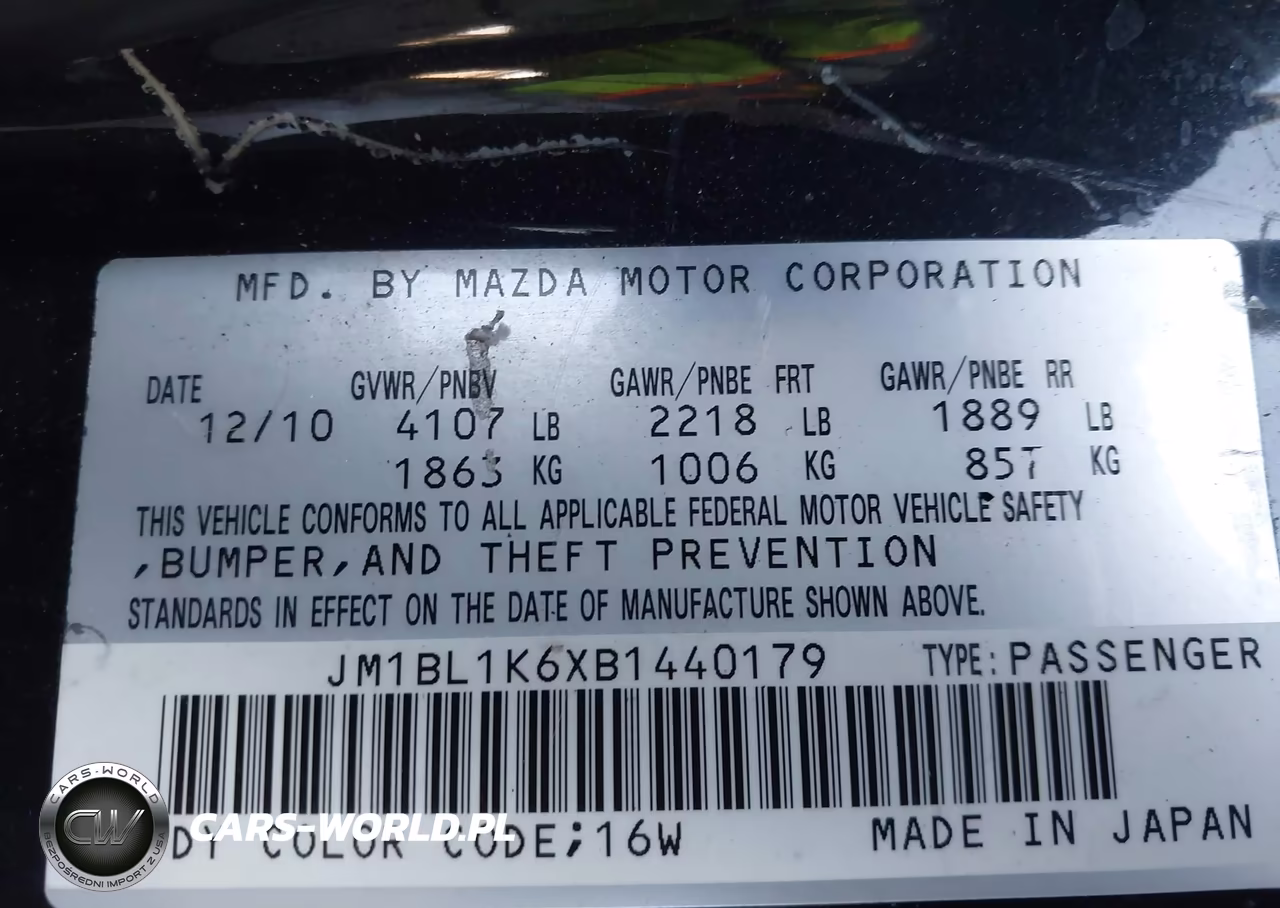 2011 Mazda Mazda3 S Sport VIN:JM1BL1K6XB1440179 - 9