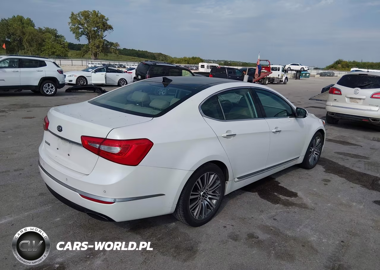 2015 Kia Cadenza Premium VIN:KNALN4D77F5197478 - 4