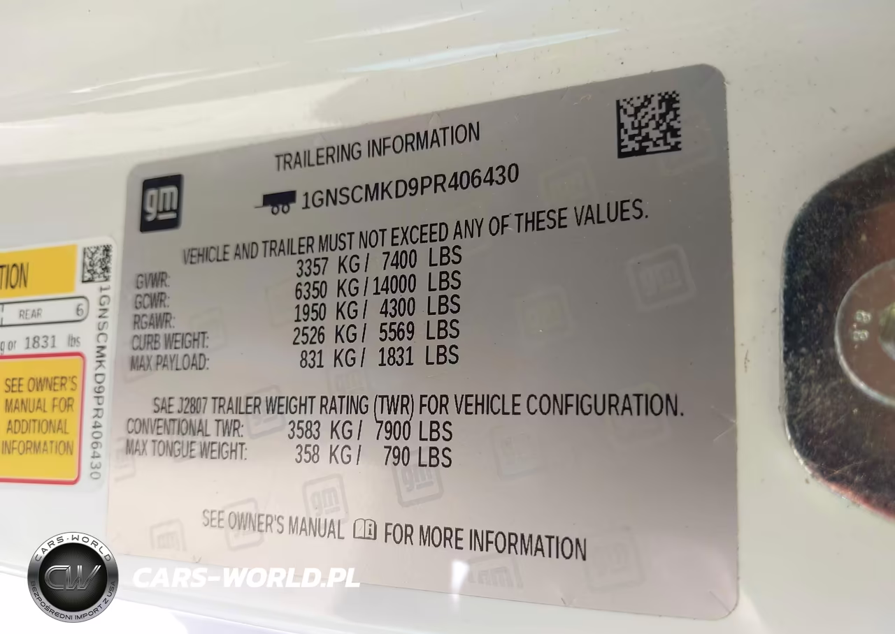 2023 Chevrolet Tahoe 2Wd Ls VIN:1GNSCMKD9PR406430 - 9