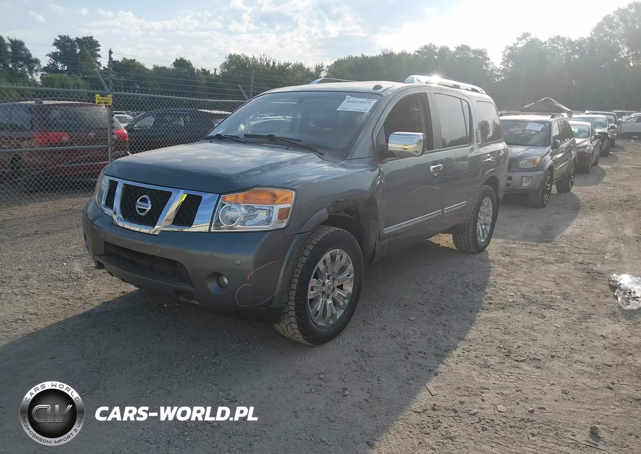 2015 Nissan Armada Platinum VIN:5N1AA0NE5FN616631 - 2