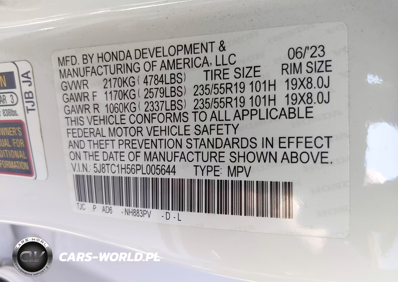 2023 Acura Rdx Technology Package VIN:5J8TC1H56PL005644 - 9