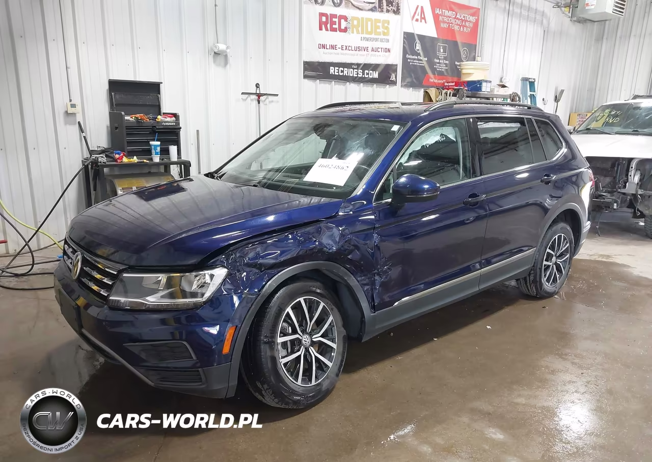 2021 Volkswagen Tiguan VIN:3VV2B7AX5MM143103 - 2