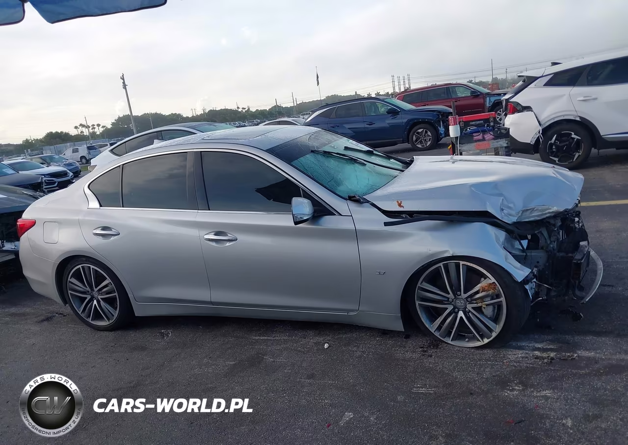 2015 Infiniti Q50 Sport VIN:JN1BV7AP9FM345353 - 14