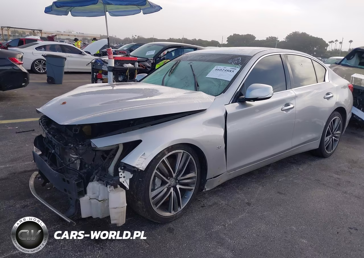 2015 Infiniti Q50 Sport VIN:JN1BV7AP9FM345353 - 2