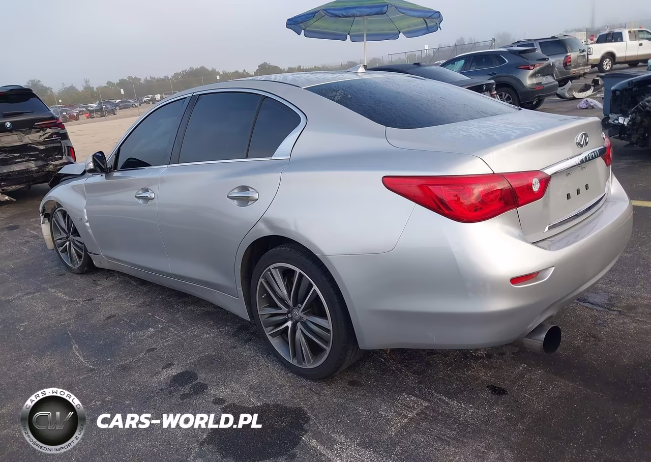 2015 Infiniti Q50 Sport VIN:JN1BV7AP9FM345353 - 3