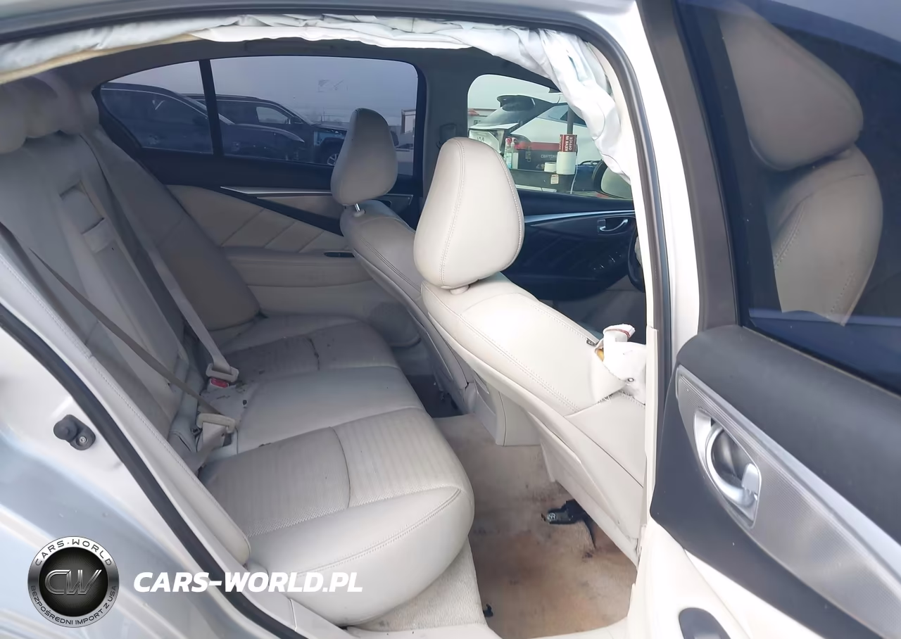 2015 Infiniti Q50 Sport VIN:JN1BV7AP9FM345353 - 8