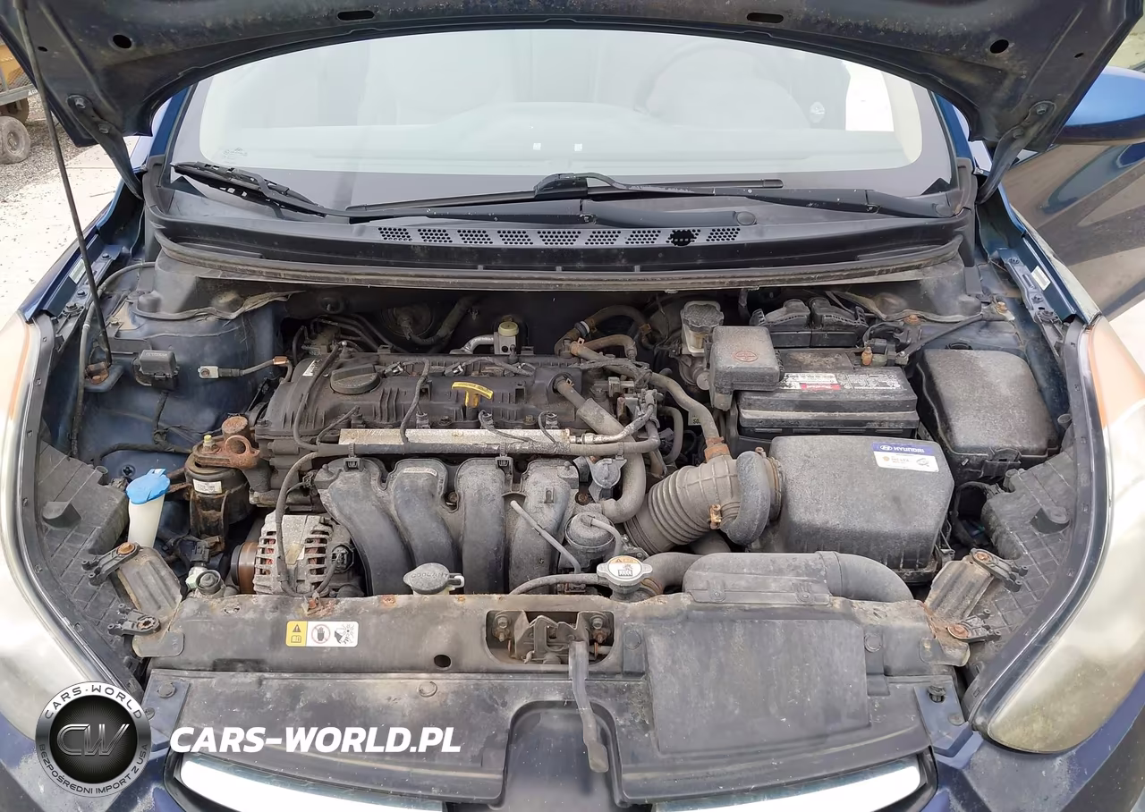 2013 Hyundai Elantra Gls VIN:KMHDH4AE8DU631052 - 10