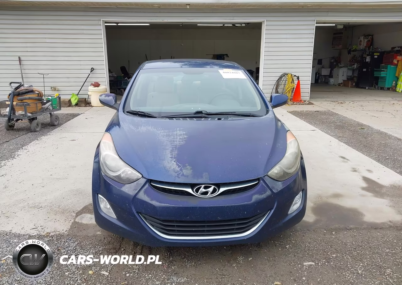 2013 Hyundai Elantra Gls VIN:KMHDH4AE8DU631052 - 12