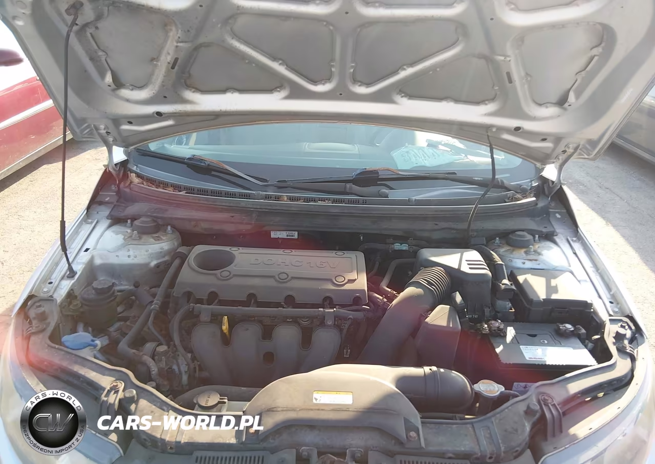 2010 Kia Forte Ex VIN:KNAFU4A2XA5119083 - 10