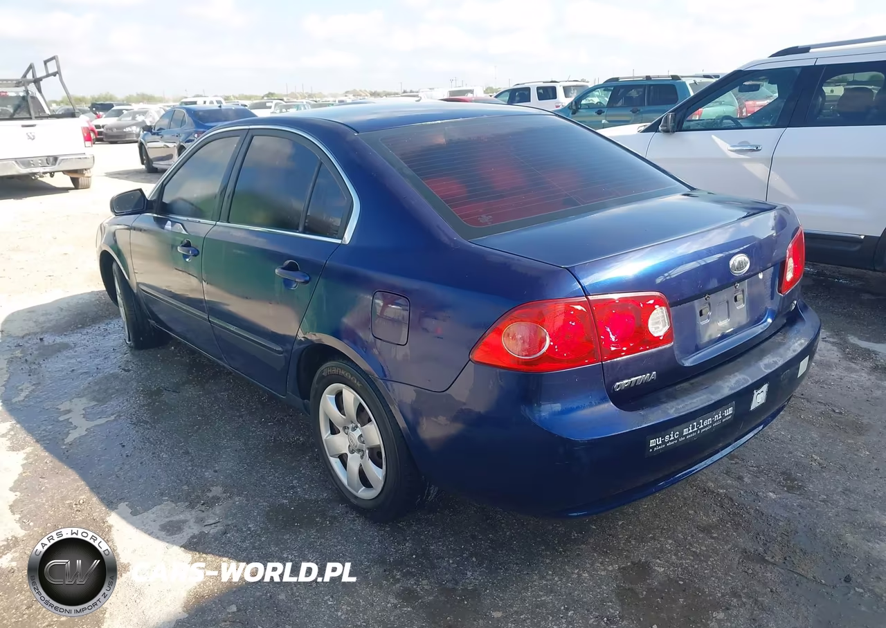 2007 Kia Optima Lx VIN:KNAGE123175122681 - 3