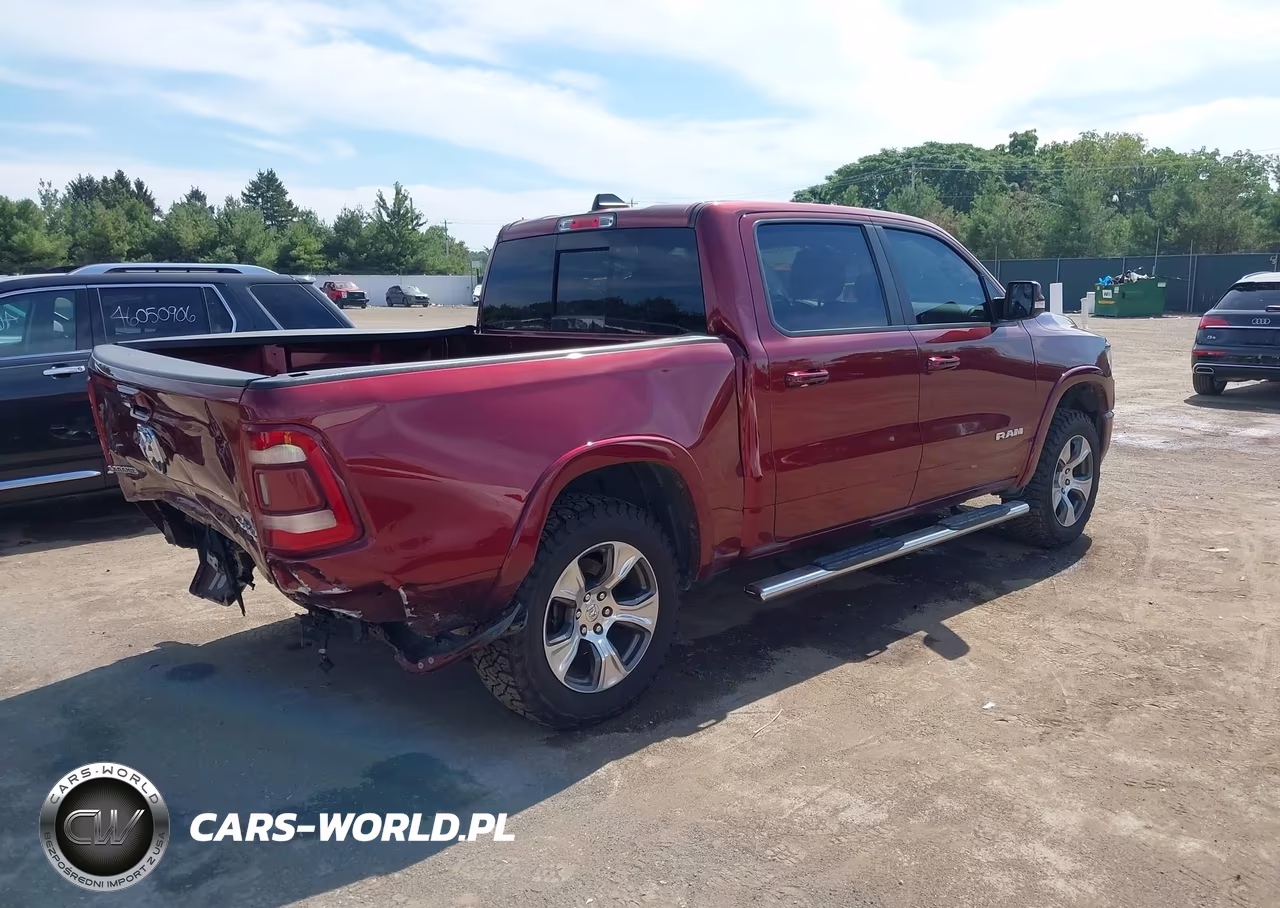 2020 Ram 1500 Laramie 4X4 5'7 Box VIN:1C6SRFJT9LN214980 - 4