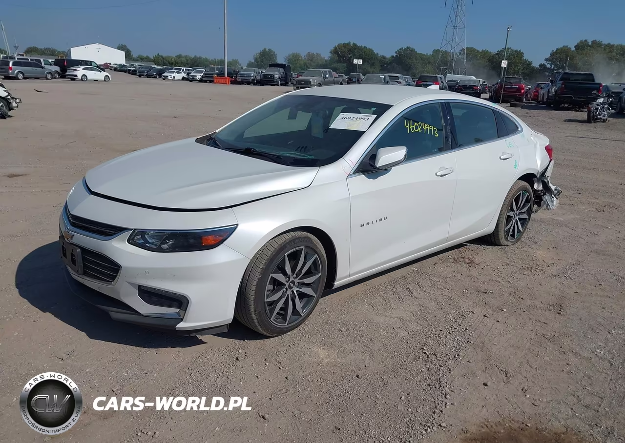 2016 Chevrolet Malibu 2Lt VIN:1G1ZF5SX7GF202296 - 2
