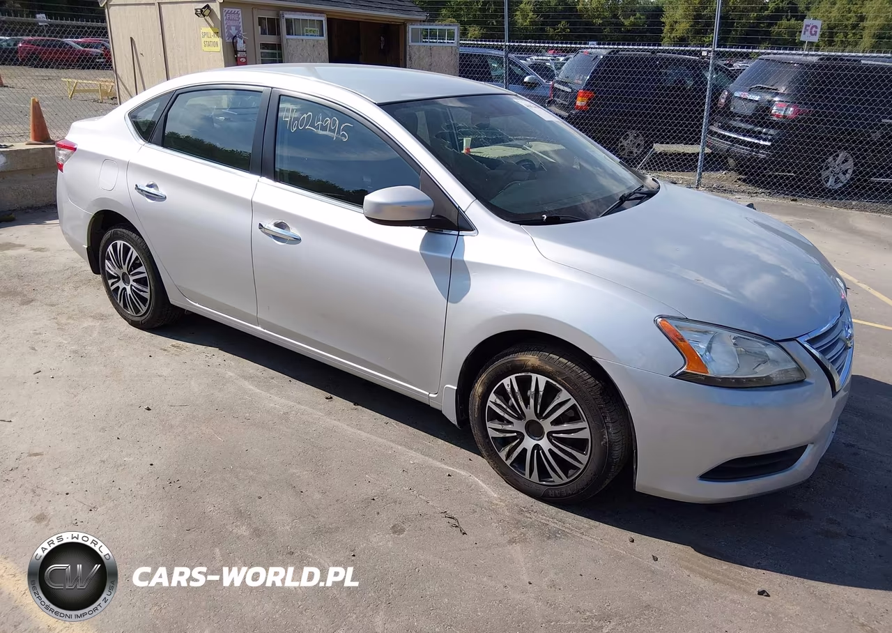 2014 Nissan Sentra Sv VIN:3N1AB7AP5EY292621 - 1