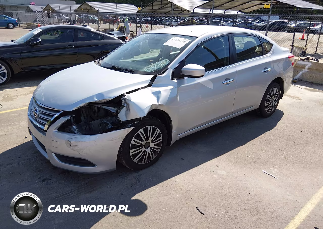 2014 Nissan Sentra Sv VIN:3N1AB7AP5EY292621 - 2