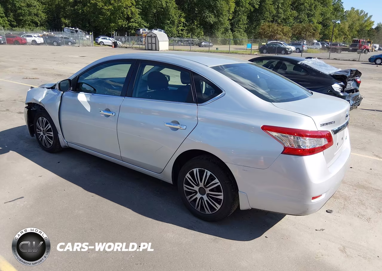 2014 Nissan Sentra Sv VIN:3N1AB7AP5EY292621 - 3