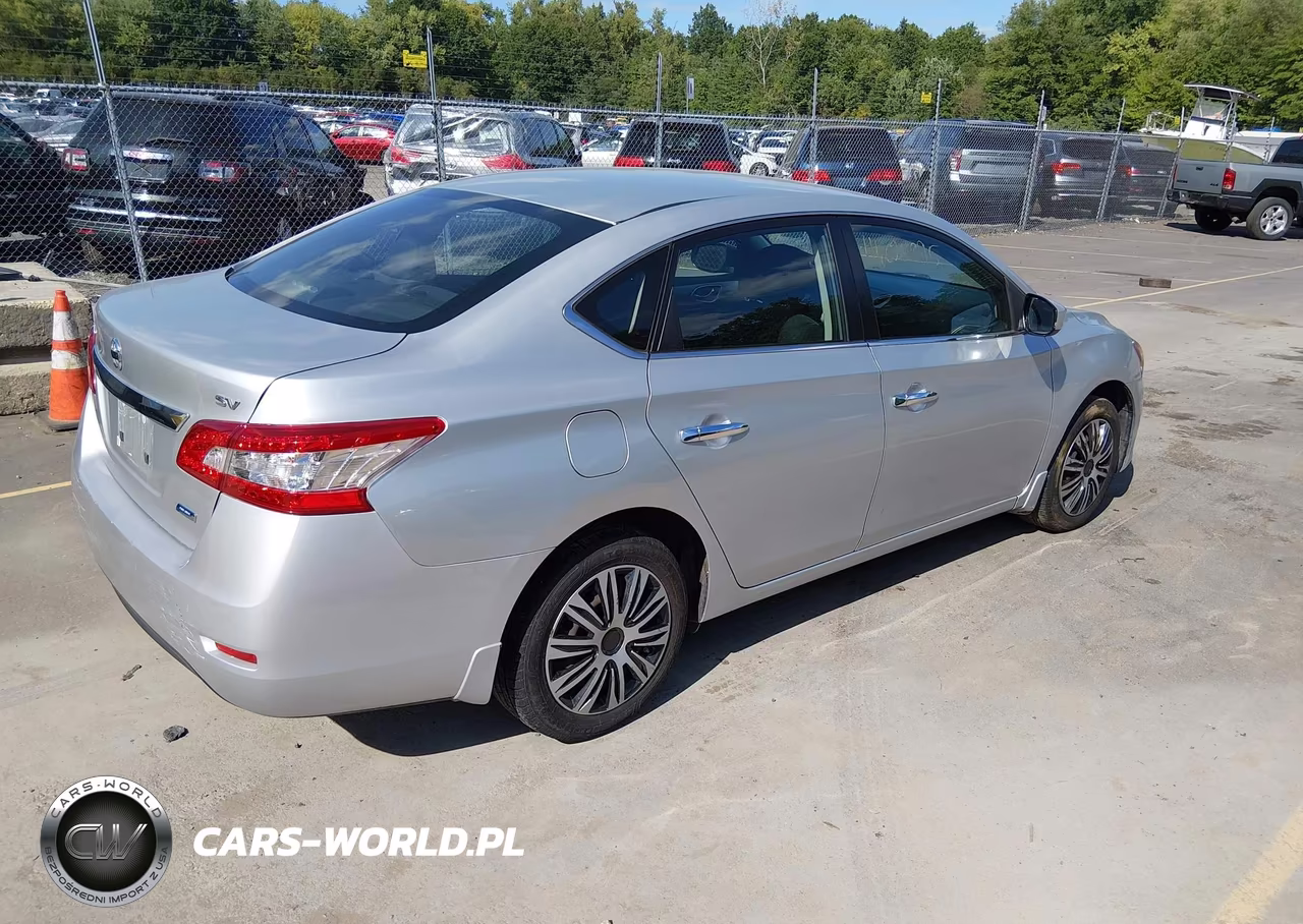 2014 Nissan Sentra Sv VIN:3N1AB7AP5EY292621 - 4