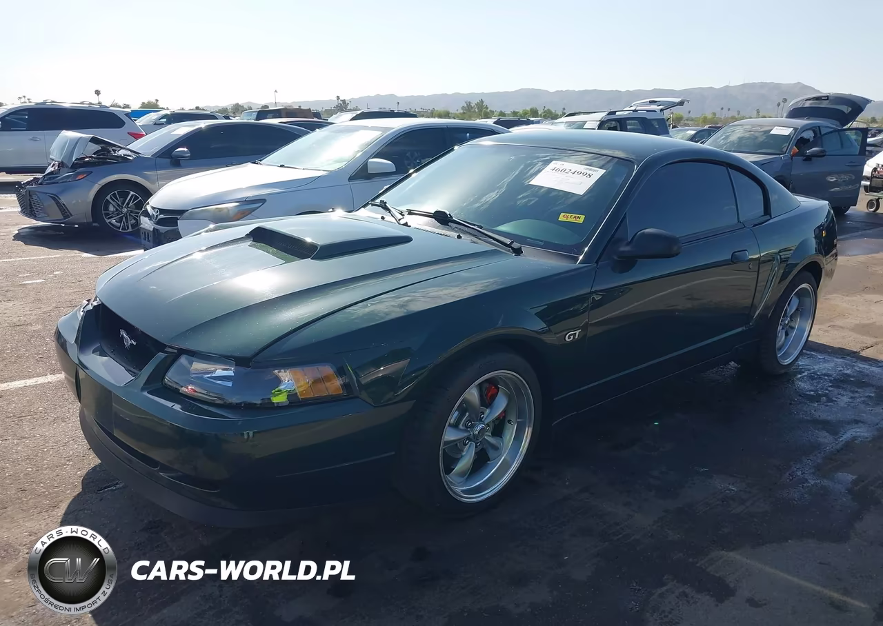 2001 Ford Mustang Gt VIN:1FAFP42X21F208196 - 2