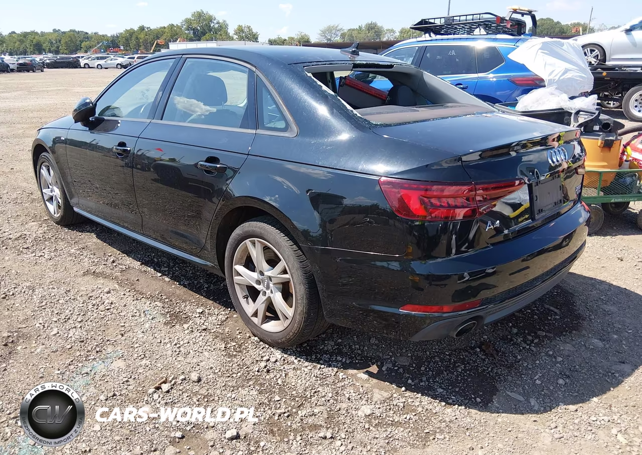 2018 Audi A4 2.0T Premium-2.0T Tech Premium VIN:WAUDNAF49JA141645 - 3
