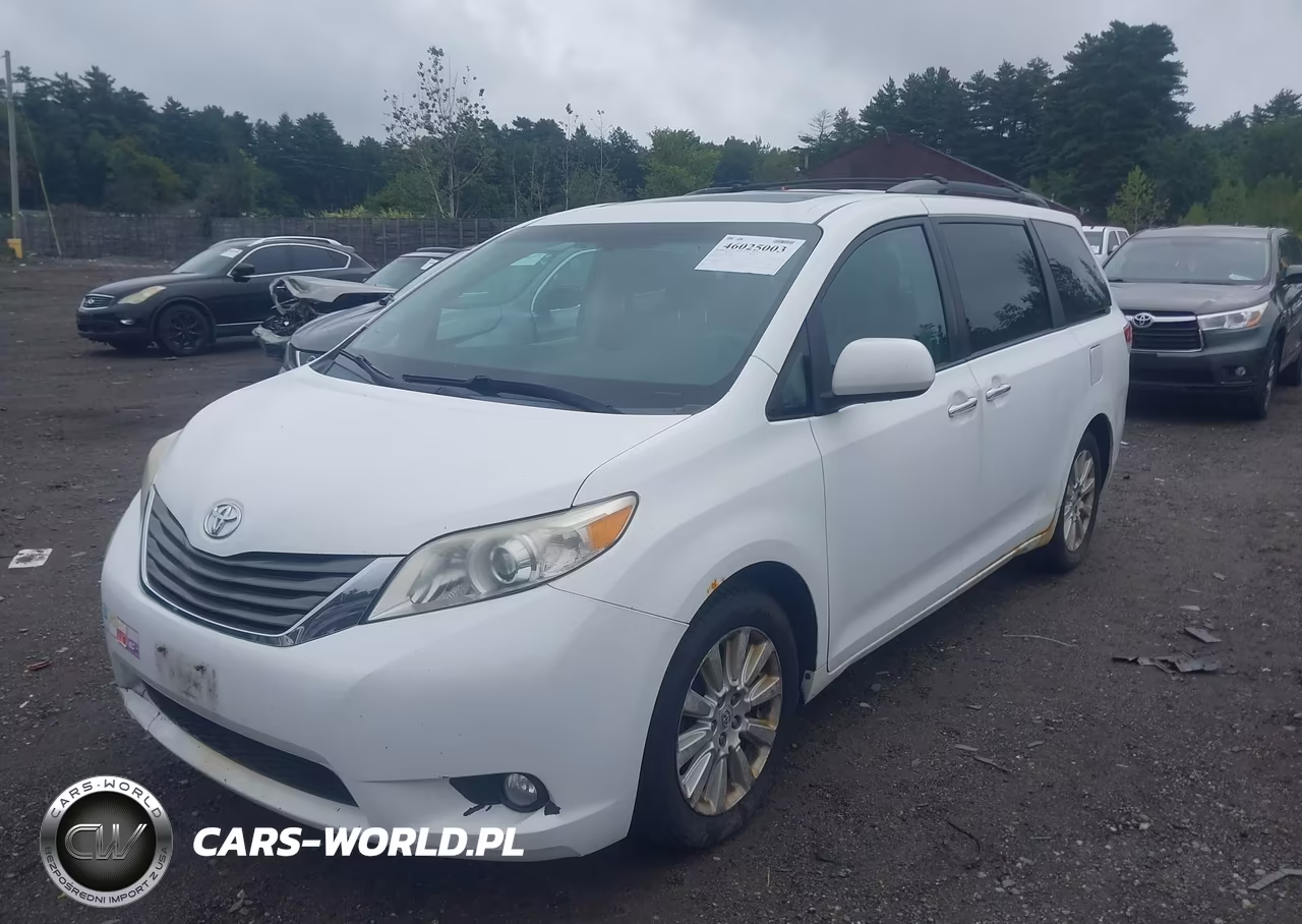 2011 Toyota Sienna Xle VIN:5TDDK3DC6BS028385 - 2