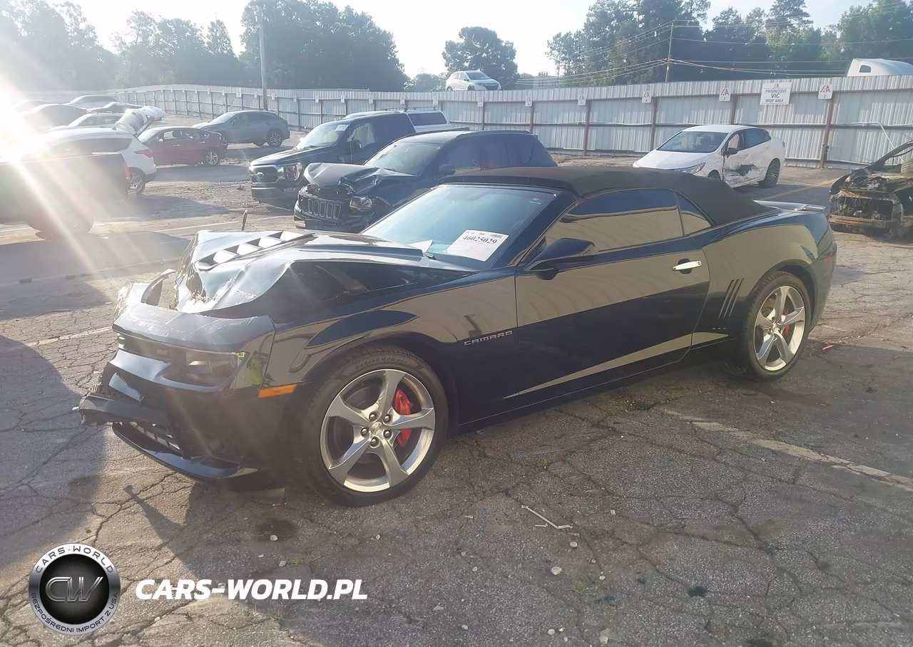 2014 Chevrolet Camaro 2Ss VIN:2G1FK3DJXE9302748 - 2