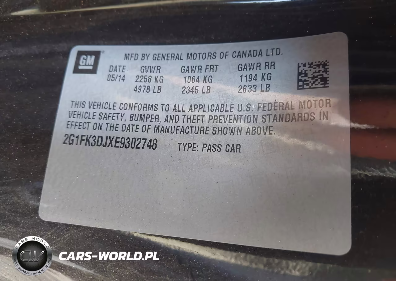 2014 Chevrolet Camaro 2Ss VIN:2G1FK3DJXE9302748 - 9