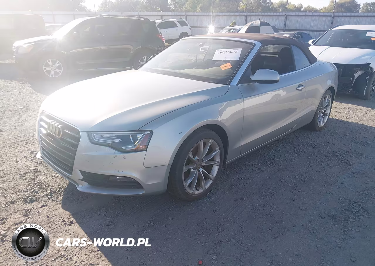 2013 Audi A5 2.0T Premium VIN:WAUAFAFH0DN015027 - 2