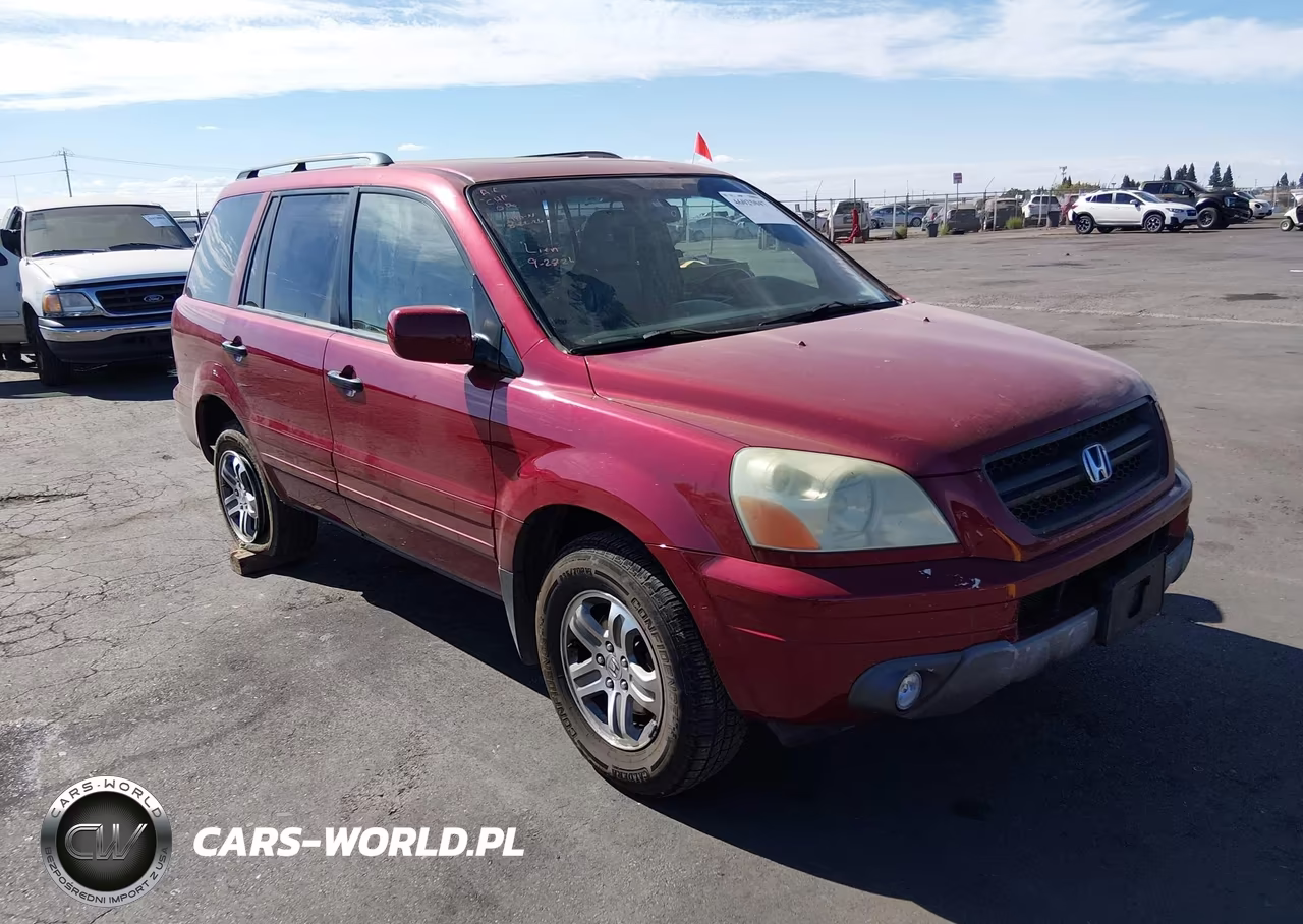 2005 Honda Pilot Ex-L VIN:2HKYF18525H515132 - 1