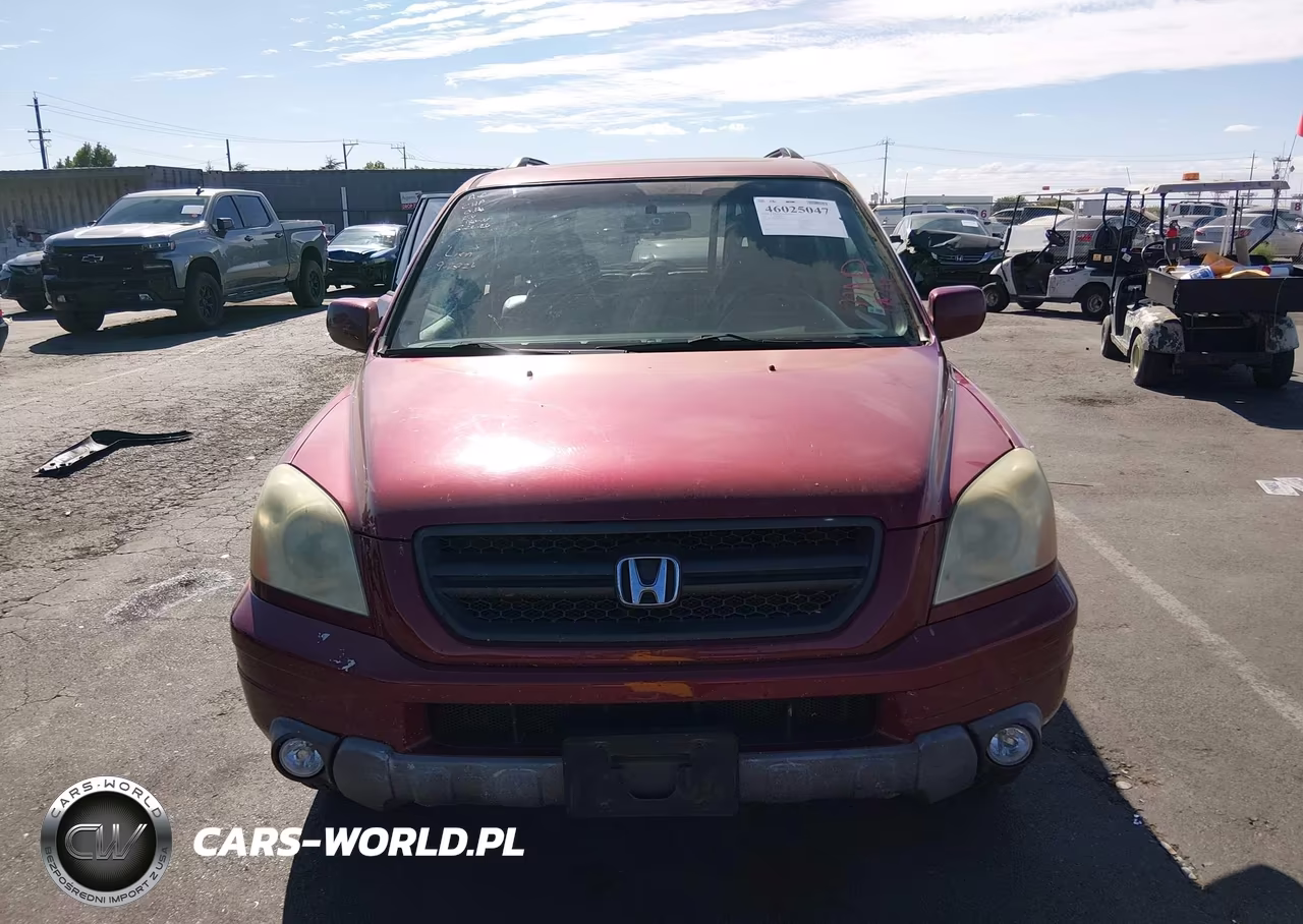 2005 Honda Pilot Ex-L VIN:2HKYF18525H515132 - 13